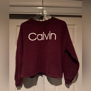Calvin Klein Cropped Sweatshirt